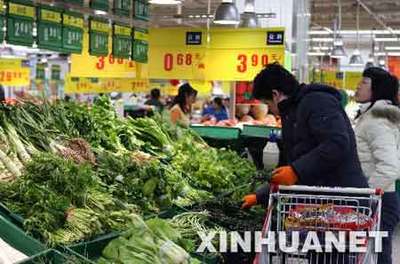 全國蔬菜價格小幅上漲 成品糧油價格穩定(圖)
