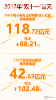 2017年 雙十一 農村電商數據